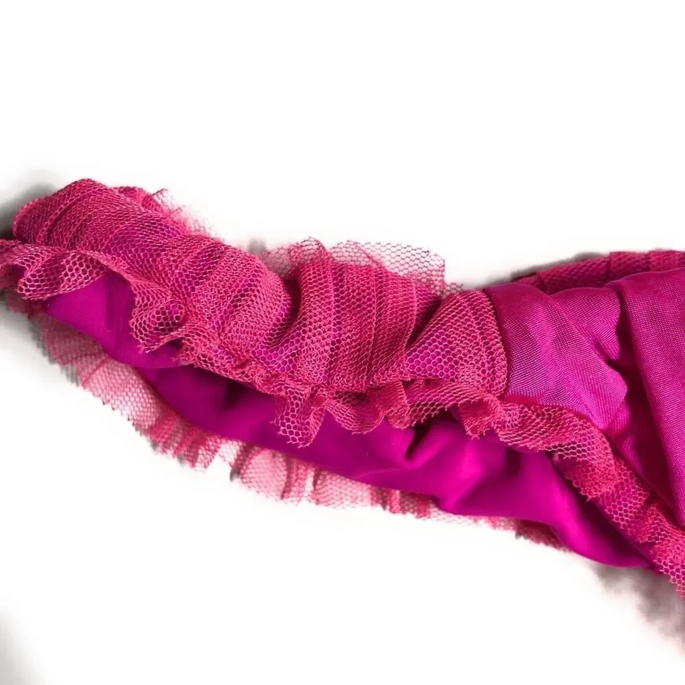 Beach Bunny Haute Pink Glitter Cheeky Bikini‎ Bottom